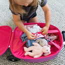 3-D Hardshell Ride On Suitcase Scooter for Kids - Cute Lightweight Kids Carry-On Luggage