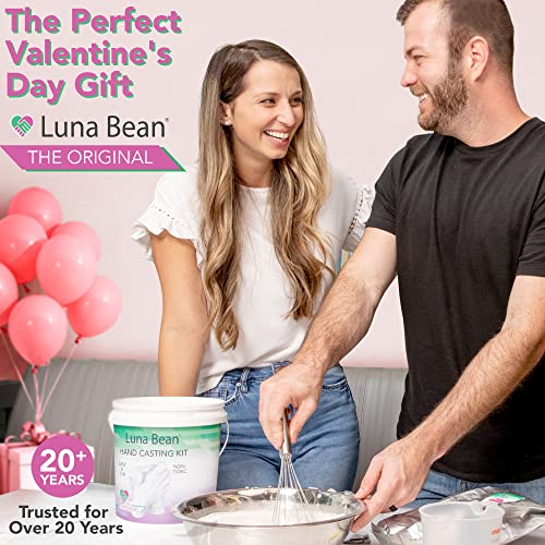 Plaster Hand Mold Casting Kit, Unique Valentines Gift Ideas for Boyfriend Girlfriend