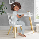 Kids' Desk & Chair Set-Greenguard Gold Certified-Ideal for Arts & Crafts, Snack Time, Studying