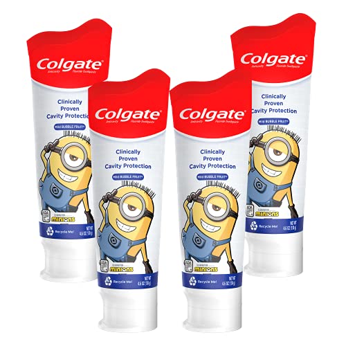 Colgate Kids Toothpaste with Anticavity Fluoride Featuring Minions, ADA-Accepted