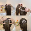 7 Pcs Bird Nest Hair Clips Hair Clip Holder Ponytail Holder Bun Clip Accessories