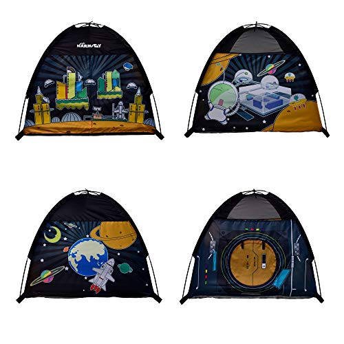 NARMAY Play Tent Space World Dome Tent for Kids Indoor / Outdoor Fun - 48 x 48 x 40 inch