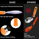 Halloween Pumpkin Carving Kit with 12pcs Stencils, 7 Pieces Pumpkin Carving Tools Set