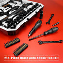 218-Piece General Household Hand Tool kit, Auto Repair Tool Set