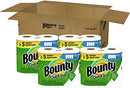 Bounty Quick Size Paper Towels, White, 4 Packs Of 2 Family Rolls = 8 Family Rolls