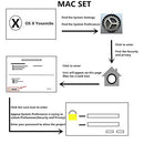 CAC Card Reader Military, Smart Card Reader DOD Military USB Common Access CAC, Compatible with Windows, Mac OS and Linux