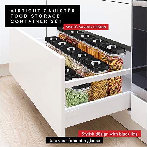 Airtight Food Storage Containers with Lids – 4 Piece Set Air Tight Kitchen Storage