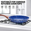 Nonstick Frying Pans,Granite Frying Pans with Stone-Derived Coating, Stone Fry Pan
