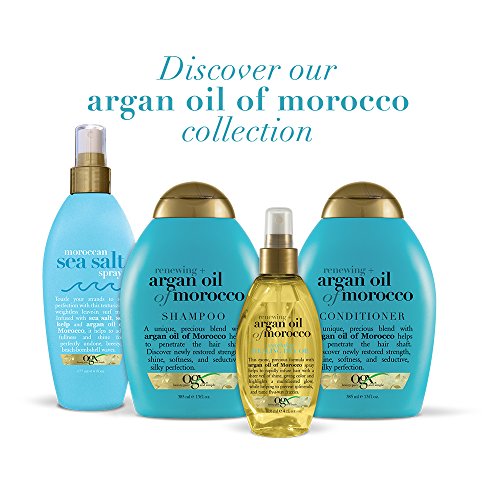 Argan Oil of Morocco Hair-Texturizing Sea Salt Spray, Curl-Defining Leave-In Hair Styling