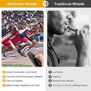 Electric Whistle with Lanyard Three Tone Distinct High Volume Outdoor Sport Whistle