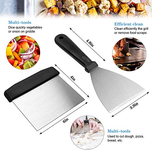 Flat Top Griddle Accessories Set for Blackstone and Camp Chef, Professional Grill