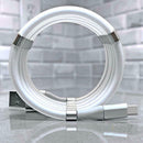 Magic Rope Magnetic Data Cable for Android IOS Type C Micro USB Magnetic