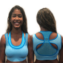 stretch seamless high impact hot organic strappy seamless sports yoga bra