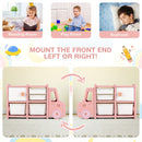 Toddler Truck Storage Organizer with Plastic Bins