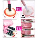 Red Makeup Brush Eyeshadow Palette Color Makeup Brush Set