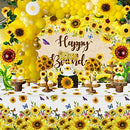 Sunflower Birthday Party Decoration Pack, 111 Pcs Baby Shower Party Supplies