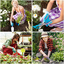 Garden Tools Set, 10 Pieces Gardening Tools with Purple Floral PrintGifts for Women