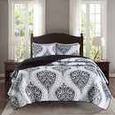 Coco 3 Piece Quilt Coverlet Bedspread Ultra Soft