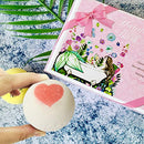 7 Natural Bath Bomb Gift Set, Handmade Bubble Bathbombs