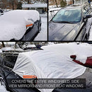Universal Fit Windshield Sun Shade for Cars, Compact and Mid-Size SUVs, Anti-Theft