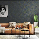 Peel and Stick Wallpaper Geometric Dark Grey Contact Paper