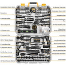 218-Piece General Household Hand Tool kit, Auto Repair Tool Set