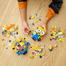 LEGO Minions: Brick-Built Minions anho Love Minion Toys  (876 Pieces)