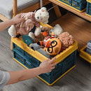 Satisfounder Collapsible Shopping Basket Plastic - 19 L Portable Folding Storage