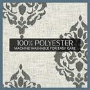 Navara Medallion Room-Darkening Window Curtain, Single Panel, 52" x 95" (1 Panel)