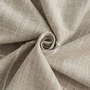 1 Pair Cotton Linen Boho Curtains with Tassel, Farmhouse Curtains