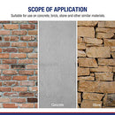 8-Piece SDS-plus Drill Bit Set, Carbide Tip, SDS+ Rotary Hammer Drill Bit Set