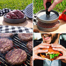 Burger Press 100 Patty Papers Set - Non-Stick Hamburger Press Patty Maker Mold