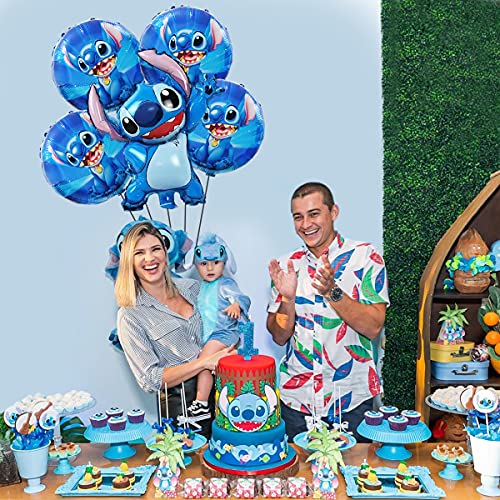 5Pc Lilo and Stitch Balloons, Lilo and Stitch Party Decoration