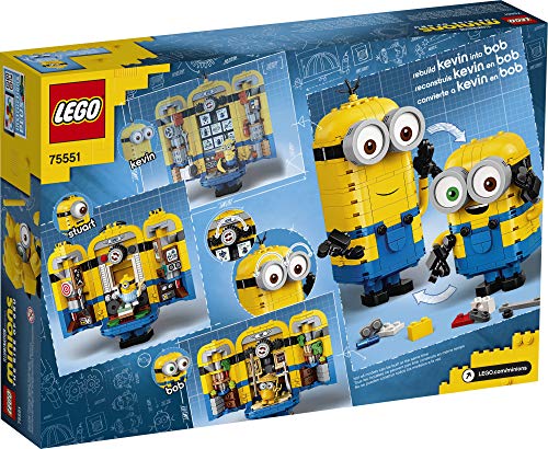 LEGO Minions: Brick-Built Minions anho Love Minion Toys  (876 Pieces)
