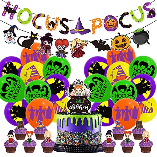 Party Decorations Pocus Halloween Theme Party decor Supplies Set