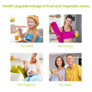 Juicer Machines,Juicer,Maximum Power 1000W,Large 3 Inch Feed Chute for Whole Fruits and Vegetables,Faster Juicers Dual Speed,Juice Residue Separation,Easy to Use/Clean,Anti-Drip