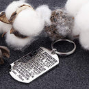 Daughter Gift from Mom Inspirational Keychain for Teen Girl Women from Stepmom