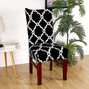 Chair Covers for Dining Room Set of 2 - Stretchable Washable Removable Kitchen Chair