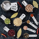 Hudson Essentials Stainless Steel Measuring Cups and Spoons Set (11 Piece Set)