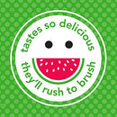 Natural Watermelon Flavor Kids Fluoride Free Toothpaste, Vegan, SLS Free, Gluten Free