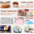 Cake Decorating Supplies 238 PCS Baking Set with Electric Hand Mixer MixingBowls