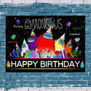 Birthday Decoration-Photography Themed Party Supplies, Birthday Background Banner
