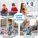 Remote Control Robot Building Kit, 2-in-1 STEM Building Blocks Robot Toys Set