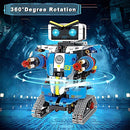 Remote Control Robot Building Kit, 2-in-1 STEM Building Blocks Robot Toys Set