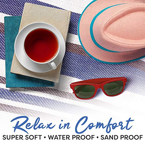 Extra Large Picnic & Outdoor Blanket Dual Layers for Outdoor Water-Resistant