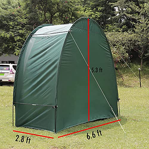 Bike Storage Tent Tricycle Cover Storage Shed Tent Durable Polyester Waterproof