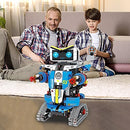 Remote Control Robot Building Kit, 2-in-1 STEM Building Blocks Robot Toys Set