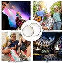 Double Jingles Tambourines with 8 Pairs Metal Bell Drum Hand Percussion