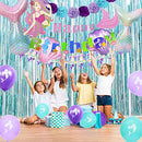 202 PCS Little Mermaid Party Decorations Mermaid Balloons for Girls Decorations