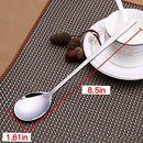 Spoons, 8 Pieces Stainless Steel Korean Spoons,8.5 Inch Soup Spoons,Korean Spoons